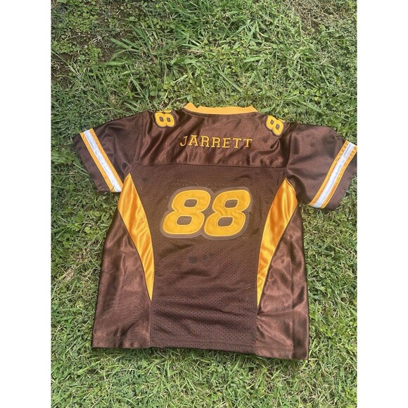 Chase Authentics UPS #88 Jarrett NASCAR Jersey Women’s‎ M Brown Yellow - Picture 6 of 11